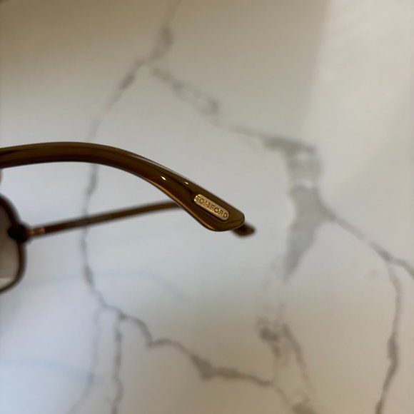 Tom Ford Brown Gradient Ingrid Sunglasses TF163 - Picture 5 of 10
